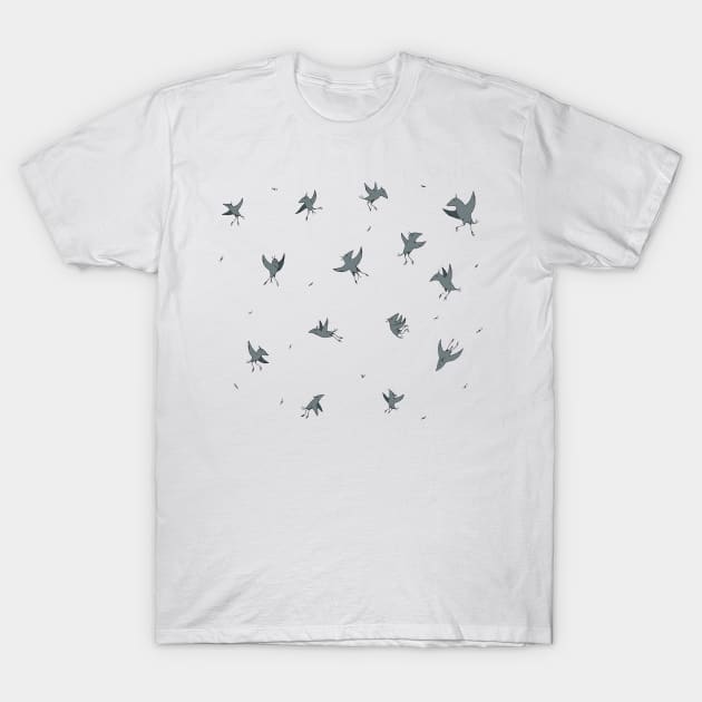 Wordplay - urban crow - Party T-Shirt by mnutz